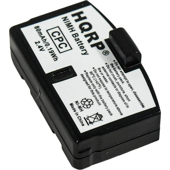 HQRP Battery for Sennheiser RS40 / RS 40, RS400 / RS 400, RS45 / RS 45, RS6 / RS 6, HDR4 / HDR 4 Headphones