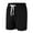 Black, variant on Abcnature Men's Athletic Shorts, Sports Gym Running Short Pants, Mens Summer Casual Fitness Bodybuilding Solid Pockets Sports Shorts, Cargo Casual Hiking Shorts Black L