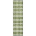 thumbnail image 2 of Addison Rugs Chantille Indoor/Outdoor Transitional Plaid Green Washable Runner Rug, 2'3" x 7'6", 2 of 6