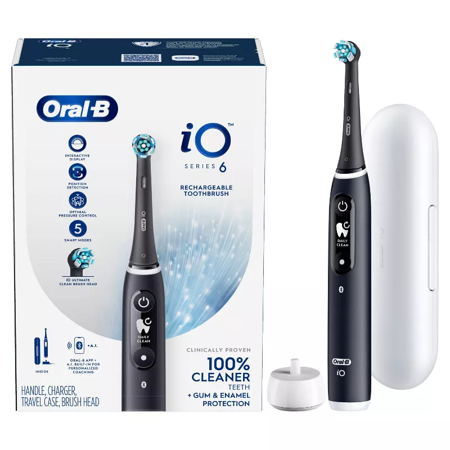 iO6 Black Electric Toothbrush