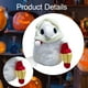 thumbnail image 2 of Peluche de Halloween que brilla en la oscuridad, almohada decorativa, versátil, suave y adorable. Enfermero, 2 of 9