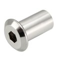 thumbnail image 5 of Unique Bargains M10x21mm Rivet Hex Socket Head Insert Nut Screw Post Nickel Plated 10pcs, 5 of 5