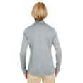 thumbnail image 3 of UltraClub Ladies' Cool & Dry Sport Quarter-Zip Pullover - 8230L, 3 of 4