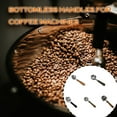 thumbnail image 3 of serony Coffee Machine Handle Professional Fine Mesh Anti-slide Stainless Steel Maker Filtering Hand Grip Kitchen Accessories Type 5, 3 of 6