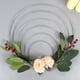 thumbnail image 5 of Aros de corona floral dorados y plateados de 10 a 40 cm con marco de metal, anillo de alambre, macramé para manualidades colgantes, círculo de hierro, decoración para Navidad y bodas, 5 of 5