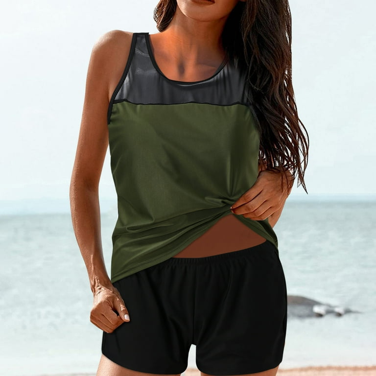 Tankini bathing suits with shorts best sale