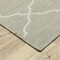 thumbnail image 5 of 5â€™x7â€™ Gray and Ivory Trellis Indoor Outdoor Area Rug, 5 of 8