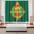 thumbnail image 2 of Ambesonne Tiki Bar Kitchen Curtains, Surf Bar Holiday, 55"x39", Multicolor, 2 of 3