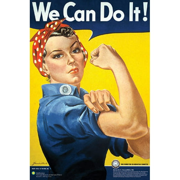 Poster - Smithsonian - Rosie Riveter Nouveau Art Mural Autorisé Cadeaux Jouets 241284