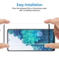 thumbnail image 7 of [2 Pack] Cnarery Screen Protector for Galaxy S20, 9H Tempered Glass Film, Fingerprint Unlock, Bubble Free, Scratch Resistant, Full Coverage, 7 of 7