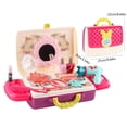 thumbnail image 3 of Children's Dresser Toys Girls Suitcase Travel Backpack Set Washable Simulation Dresser Toy Set Birthday Gift, 3 of 6