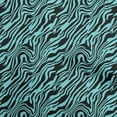 thumbnail image 1 of oneOone Polyester Spandex Turquoise Blue Fabric Animal Skin Dress Material Fabric Print Fabric By The Yard 56 Inch Wide, 1 of 4