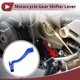 thumbnail image 2 of Palanca de cambio de motocicleta plegable Unique Bargains para Kayo T6, aleación de aluminio, palanca de cambio azul con cabeza azul y anillo de tono plateado, 2 of 6