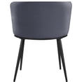 thumbnail image 3 of Pemberly Row Contemporary Gray Velvet Dining Chair (Set of 2), 3 of 7