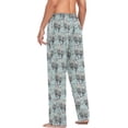 thumbnail image 5 of Top-kevin Multi- Sea Otter Print Pajama Pants Men Sleepwear Lounge Pants Pjs Bottoms with Pockets, 5 of 13