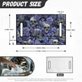 thumbnail image 7 of Yuyamidu Skull Golf Cart Covers Seat Cover with Pockets Purple Rose Club Car Cushion Cover Universal Fits 2 Passenger Machine Washable, 7 of 7