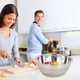 thumbnail image 4 of Ramiter Stainless Steel Thickened Multifunctional Large Basin Stainless Steel Basin Set Soup Basin Stainless Steel Birdbath Egg Cooker Stainless Steel, 4 of 4