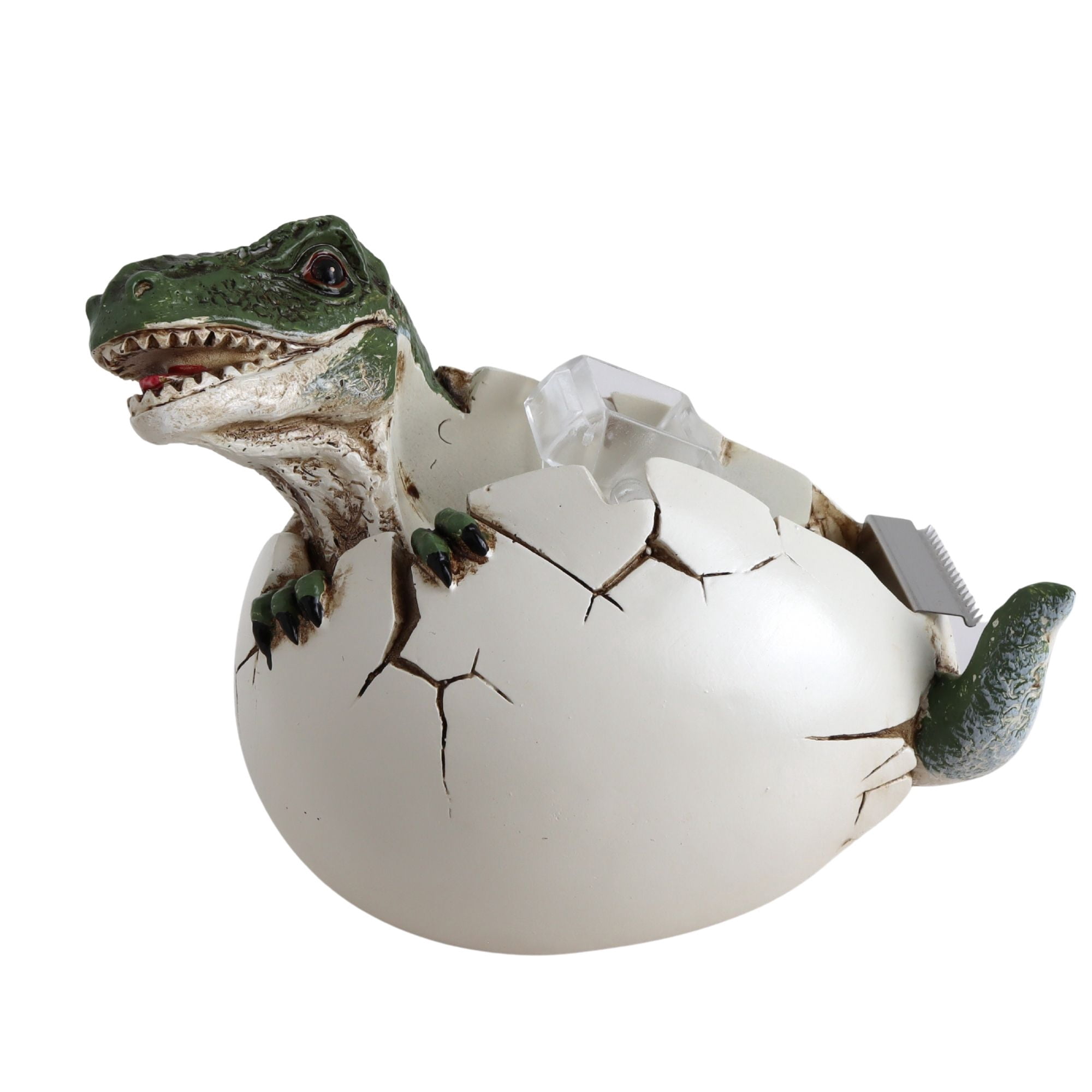 Hatching Dinosaur Tape Dispenser, Office Supplies and Gifts, 6 Inch x 5 Inch x 4 Inch