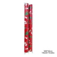 thumbnail image 3 of Hometravel Christmas Wrapping Paper, Gift Wrap Roll with Holiday Patterns, 5 Meter Seasonal Packaging Paper for Present Wrapping, Party Decorations, 3 of 6