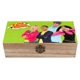 thumbnail image 1 of La Compañía Eléctrica Caja Organizadora de Madera Rústica - Caja Decorativa Multifuncional para Escritorio, Hogar, Oficina, Joyas y Manualidades, 1 of 6