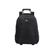 High Sierra Powerglide Pro Wheeled Backpack with Telescoping Handle, Black