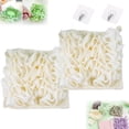 thumbnail image 1 of Loufee, The Leeffa Soft Loofah and Washcloth, Leefa Loofah, Shower Loofah con cordón, 2 en 1 esponja de ducha (2PCS-F), 1 of 7