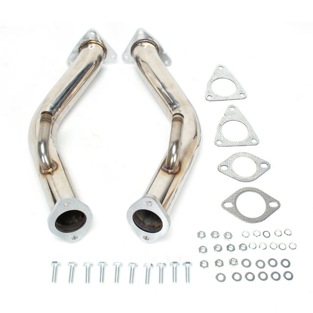 Exhaust DownPipe for Nissan 370Z Steel Test Pipes for Infiniti G37 Q50