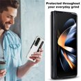 thumbnail image 2 of for Samsung Galaxy Z Fold4 Wallet Case with S Pen Holder, Double Magnetic Clasp with Kickstand Phone Case Cover with ID Card Slots for Samsung Galaxy Z Fold 4 SKB White, 2 of 18