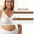 thumbnail image 3 of Sharicca Women's Plus Size Minimizer Bras Full Coverage Wireless Bra Unlined Lace Bralette, 3 of 6