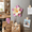 Purple, variant on Grusce Flower Chip Clips Magnetic Cute Magnetic Chip Clip for Fridge Airtight Food Sealing Fridge Magnet Clamps for Snacks Bread