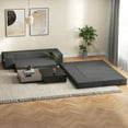 thumbnail image 6 of Costway 8-Inch Folding Sofa Bed with High-Density Foam & Washable Cover Queen Size, 6 of 10