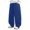 Blue, variant on CPNG Girls and Boys Sweatpants Solid Color Elastic High Waist Wide Leg Sweat Pants Soft Daily Wear Casual Baggy Streetwear Pants