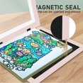 thumbnail image 3 of Photo Frame Front Opening Magnetic Seal Photo Frame Changeable Kids A4 Art Picture Display Container Home Decor, 3 of 5