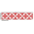 thumbnail image 2 of Ambesonne Valentine's Day Fabric by the Yard Upholstery, Western Scroll Art, 1 Yard, White Red, 2 of 4