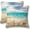 Blue White, variant on Blue Ocean Sea Starfish Shell Throw Pillow Covers Beach Sandy Pillow Cover 20x20 Inch Set of 2 Coastal Nautical Theme Pillowcase Square Cushion Cases for Home Couch Sofa Bed
