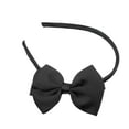 thumbnail image 1 of Diadema con lazo, Diadema de poliéster linda de moda para adolescente, negro, 59x44 pulgadas, 1 of 7