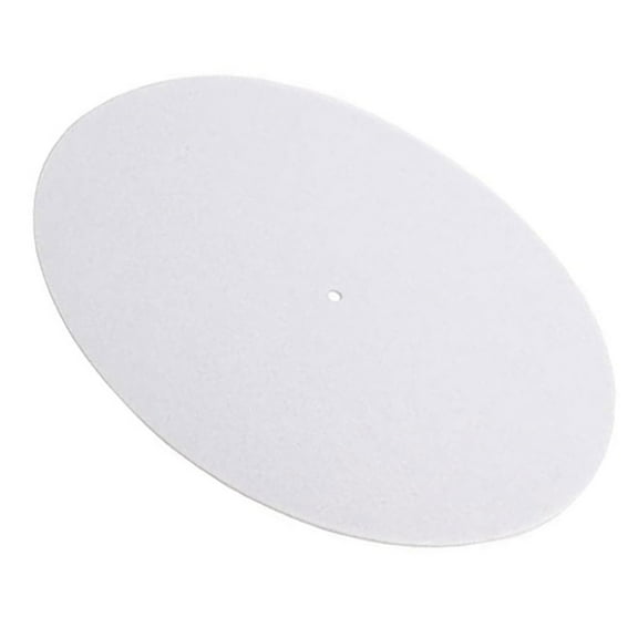 12'' Acrylic Slip Mats for Phonograph Turntables Vinyls 2mm Mats Improve Antistatic Mats Improve Sound