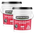 thumbnail image 1 of Impercaucho Kit de 2 Impermeabilizantes de 19 Lts. Blanco, 1 of 3