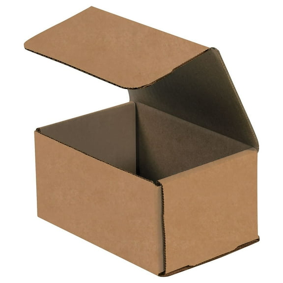 Box Partners Corrugated Mailers 6" x 5" x 3" Kraft 50/Bundle M653K