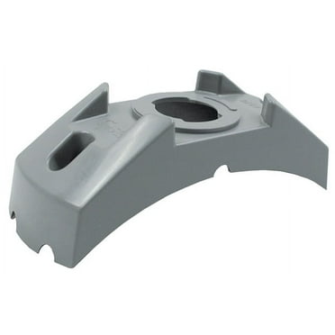 Grote 43760 Gray 4 5/8 Corner Radius Bracket (For 2" & 2 1/2 Round Lights)