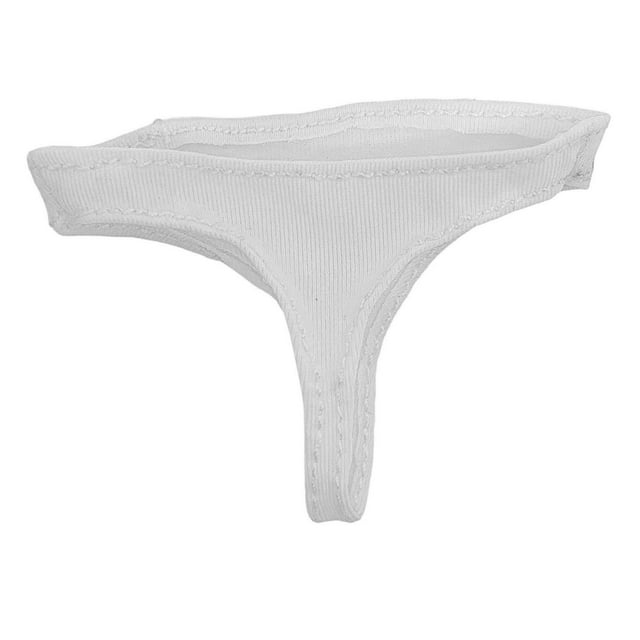 Ropa interior femenina en miniatura a escala 1/6 para figura de acción de 12 pulgadas Blanco