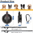 thumbnail image 3 of Dog Bathing Suction Cup with Leash Tether, Pet Dog Cat Bath Holder Suction Cup Anchor, Pet Shower Accessories for Large Puppy Grooming Blowing(5*7Inch,Black), 3 of 6