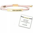 thumbnail image 6 of K-KED New Remember Who The Fuc* You Are Motivational Tube Bracelet Friendship Gifts-20# Pink-Remember Who The Fuc*..., 6 of 9