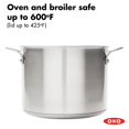 thumbnail image 4 of Olla Hervidora OXO de Acero Inoxidable 8.4QT con Vaporera y Tapa de Vidrio, 4 of 5