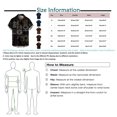 thumbnail image 2 of Men'S Casual Lapel Beach Holiday Wear Fashion Shirt Hawaiian Short-Sleeved Shirt XL, 2 of 4