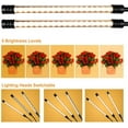 thumbnail image 3 of Grow Light, Vislone USB Plant Light Sunlight White Full Spectrum Lighting Angle Adjustable Desktop Clamp Growing Lamp for Indoor Plants 5 Dimmable Levels 4/8/12H Timer, 3 of 8