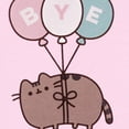 thumbnail image 5 of Pusheen Girls Bye Balloons Short-Sleeved T-Shirt, 5 of 5