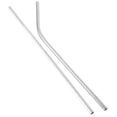 thumbnail image 5 of 100pcs Metal Straws Can Be Reused 304 Stainless Steel Drinking Water Pipes 215 Mm x 6 Mm Curved Straws And 50 Straight Straws, 5 of 5