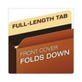 thumbnail image 5 of Heavy-Duty File Pockets 5.25" Expansion, Legal Size, Redrope, 10/Box, 5 of 7