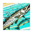 thumbnail image 1 of Barracuda in Pop Art. - Canvas, 1 of 10